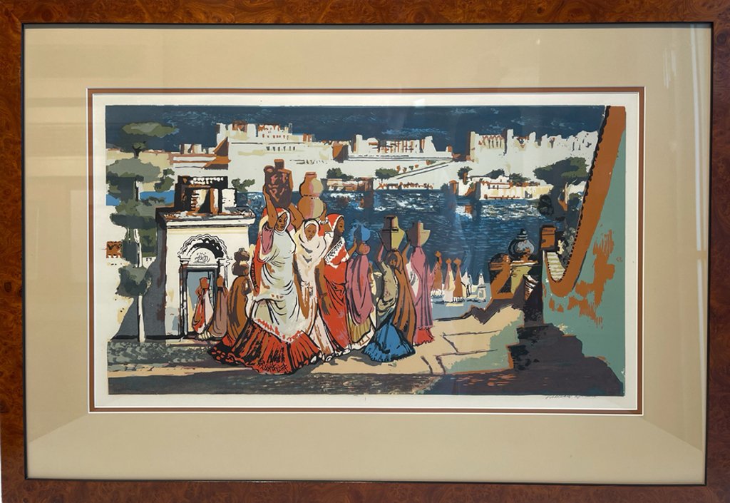 "Palace of Ulalpar" by Millard Sheets