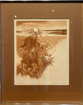 Thistles by Martha E. Purdy