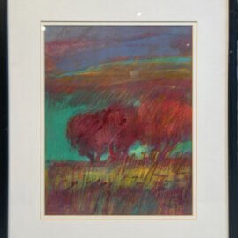 Red Trees by Sylvia Megerdichian