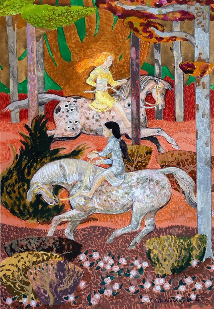 Millard Sheets and Susan Hertel