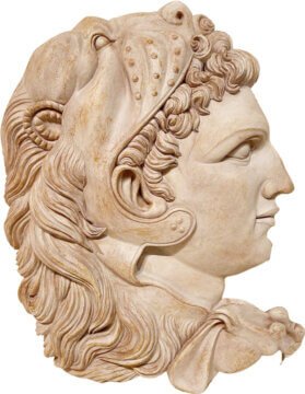 Alexander The Great - Pewter