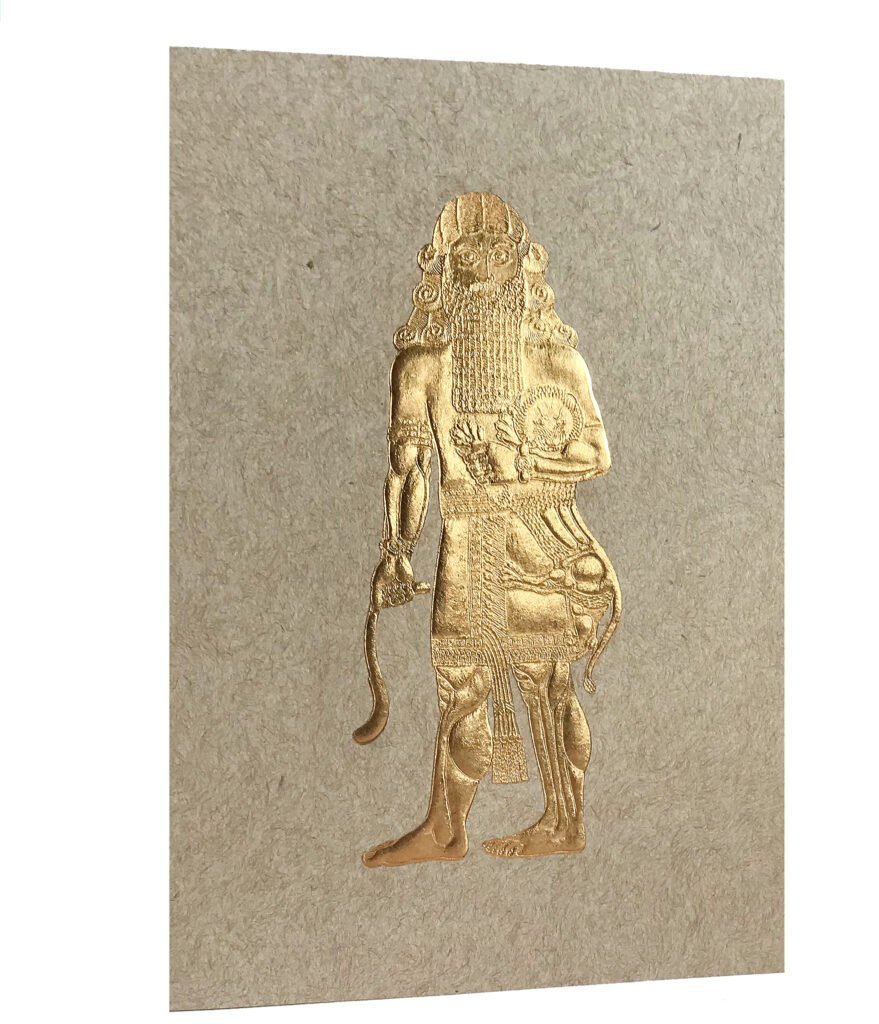 Assyrian Gilgamesh Note Card
